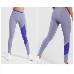 Gymshark asymmetric leggings. NWT